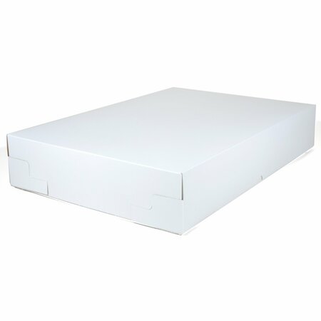 SCT White One-Piece Non-Window Bakery Boxes, 25 x 17 x 4.5, White, Paper, 25PK SCH 1060